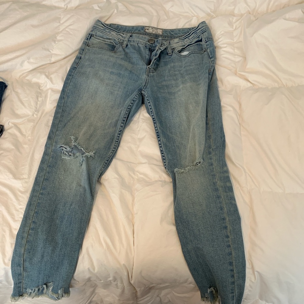 free people distressed jeans